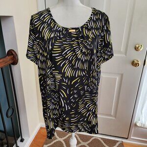 NWT 80 Park Women's Short Sleeve Top Size 2X